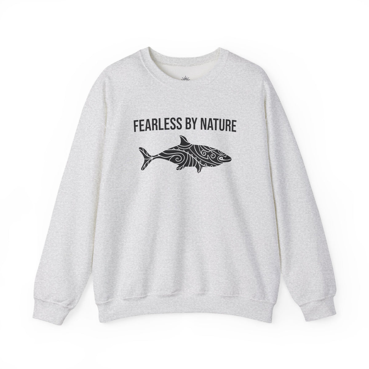 Fearless by Nature Tribal Shark Crewneck Sweatshirt