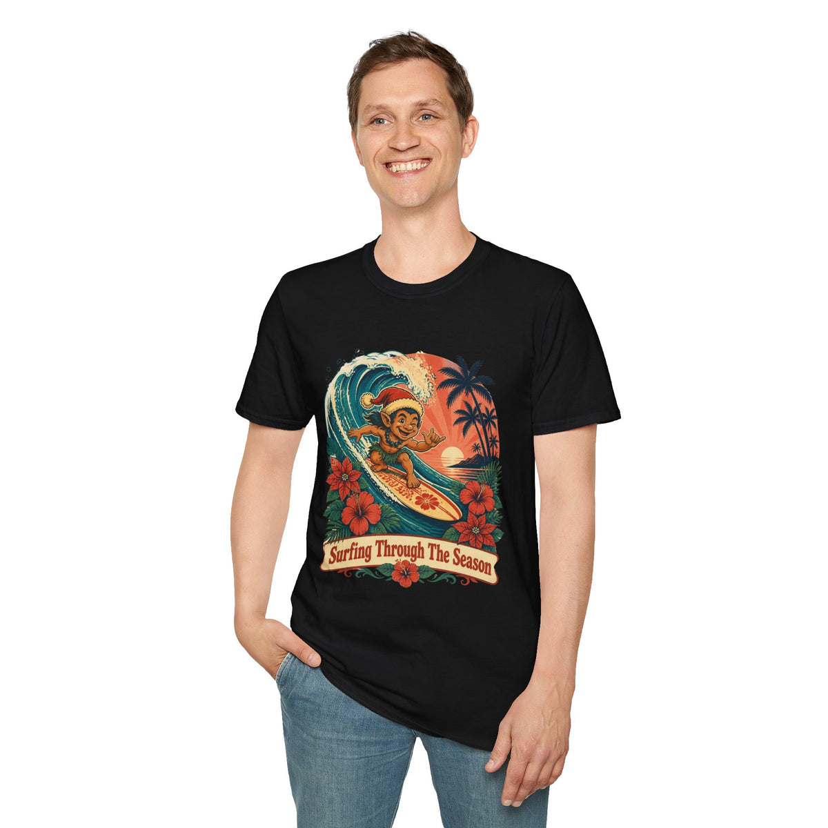 Menehune Surfing Through the Season T-Shirt