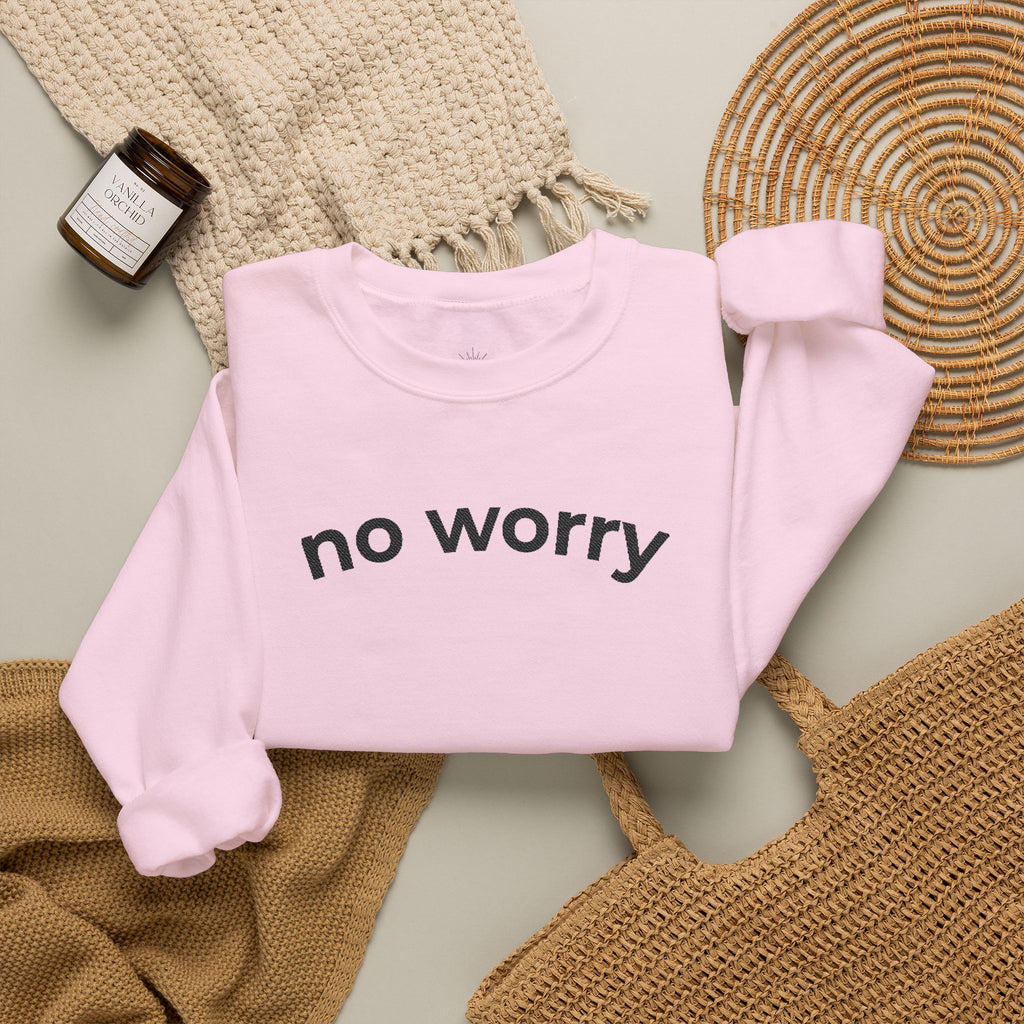 No Worry Crewneck Sweatshirt