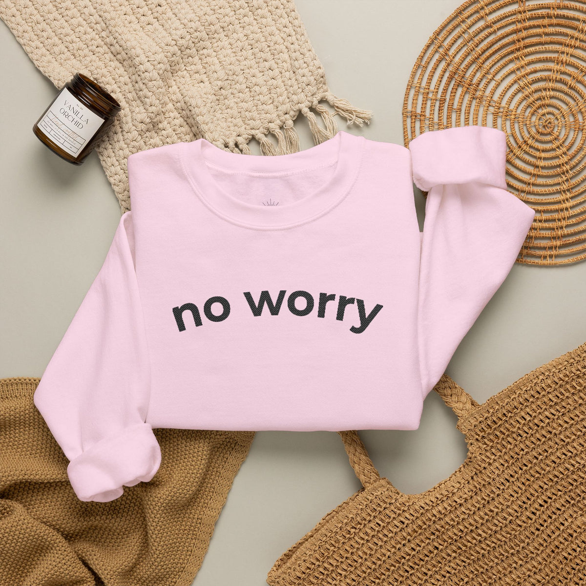 No Worry Crewneck Sweatshirt
