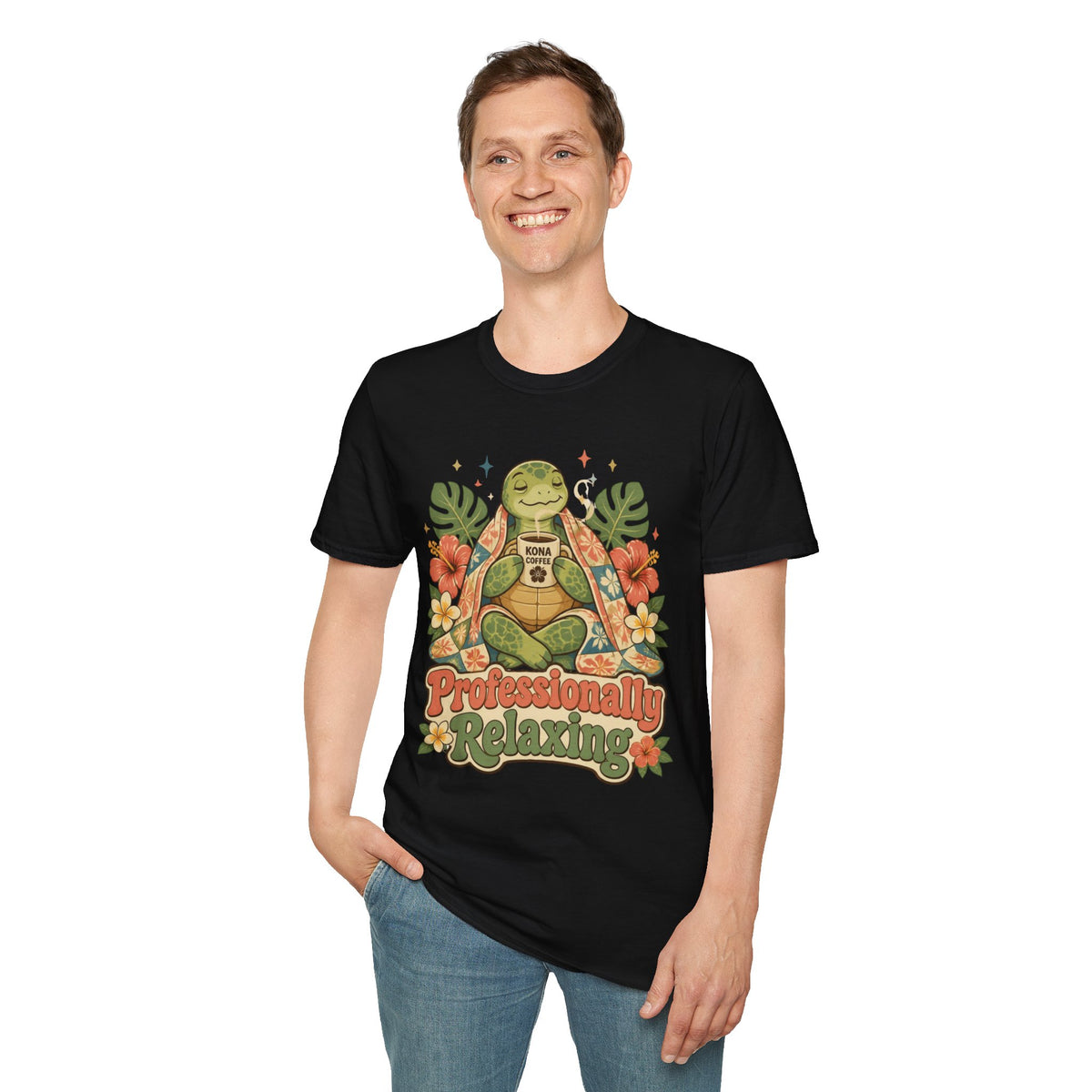 Professionally Relaxing Turtle T-Shirt