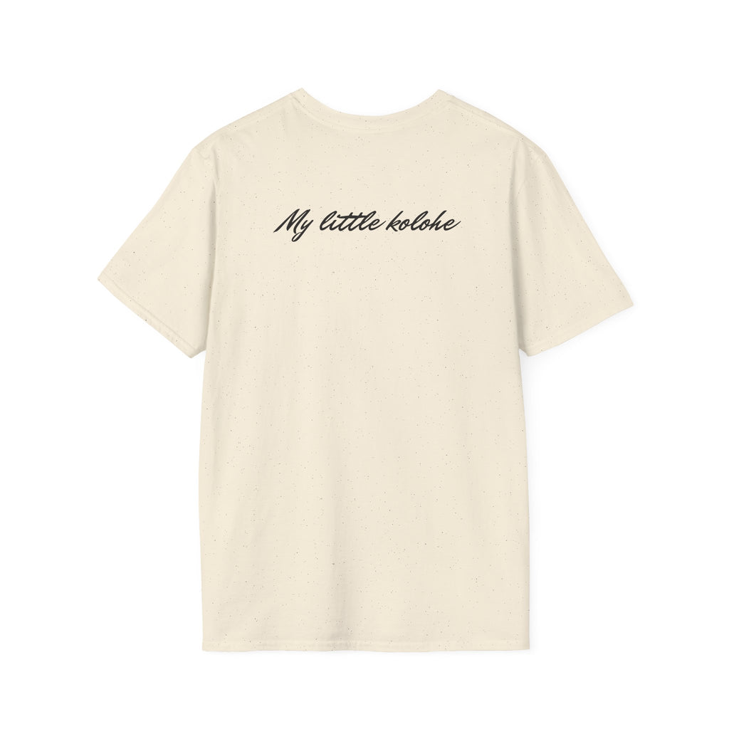Personalized Pet Photo Polaroid Tee – Floral Frame, Custom Name