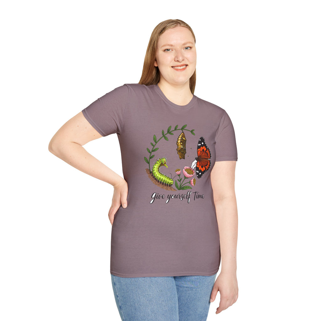 Give Yourself Time Kamehemeha Butterfly Transformation T-Shirt