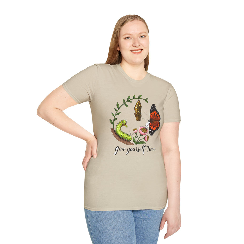 Give Yourself Time Kamehemeha Butterfly Transformation T-Shirt