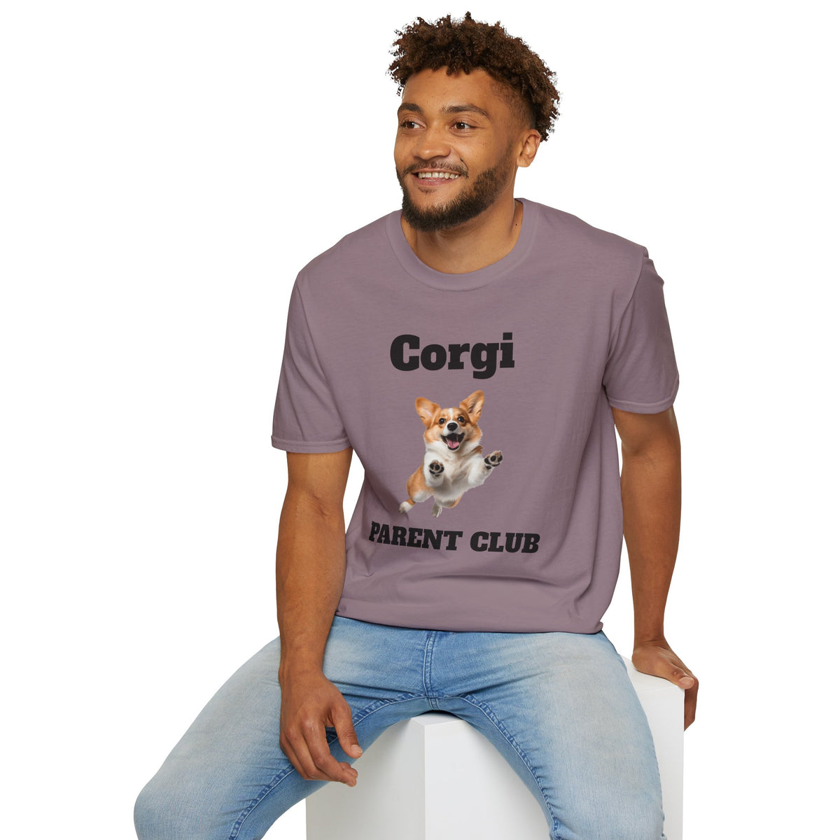 Custom Pet Parent Tee – Personalized Photo & Breed Text