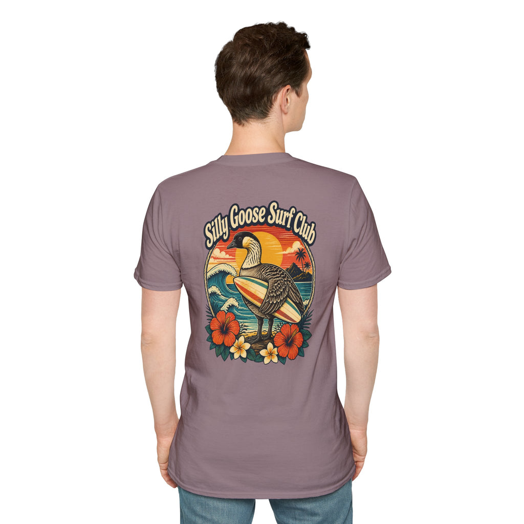 Silly Goose Surf Club Shirt – Retro Hawaiian Nēnē