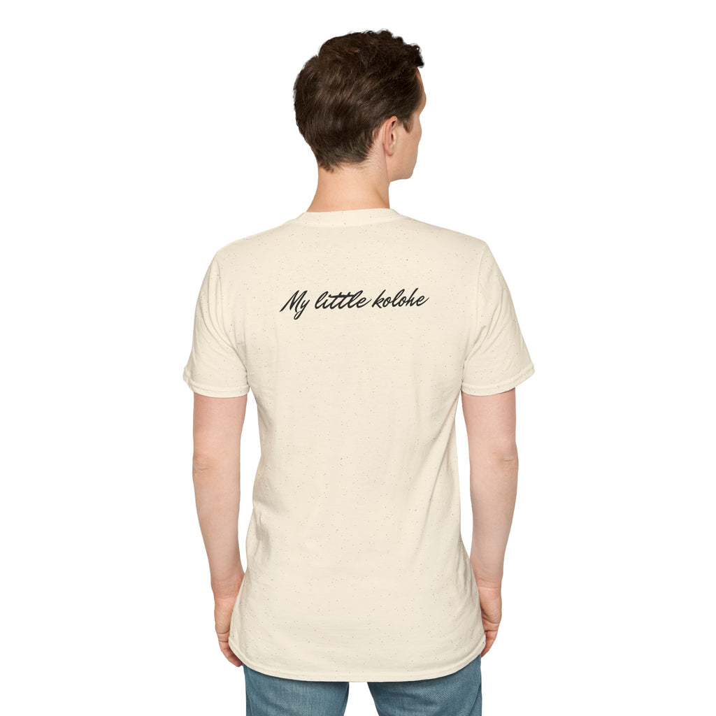 Personalized Pet Photo Polaroid Tee – Floral Frame, Custom Name