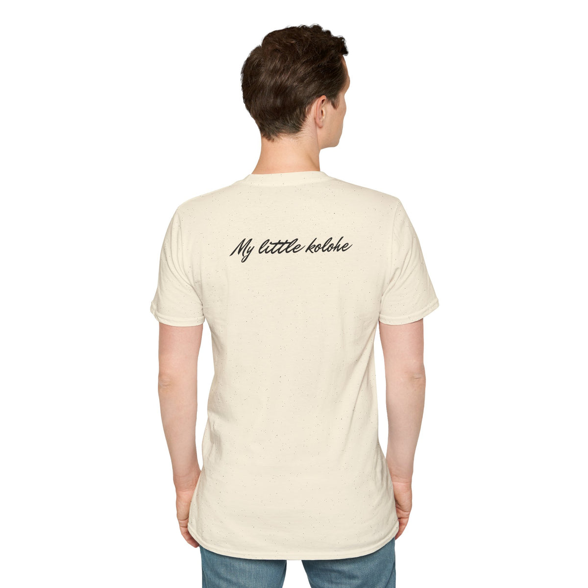 Personalized Pet Photo Polaroid Tee – Floral Frame, Custom Name