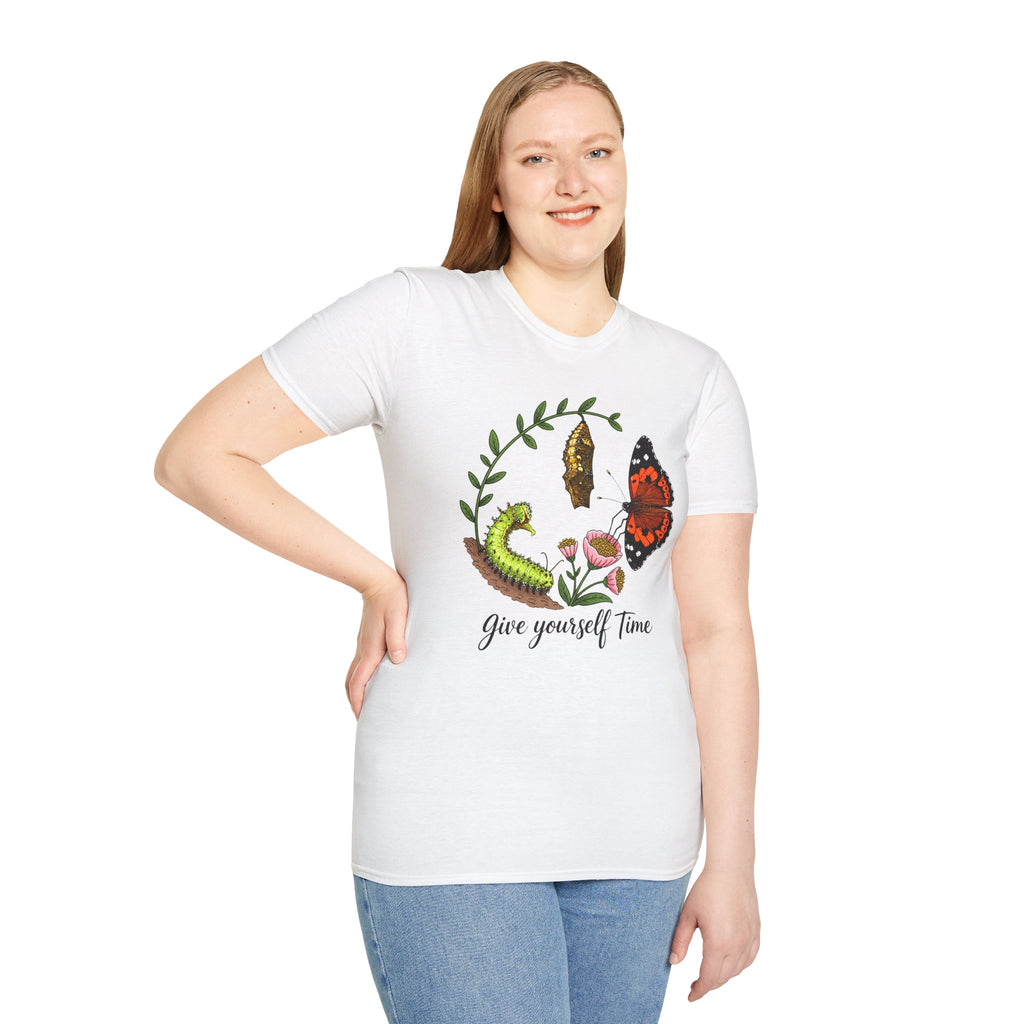 Give Yourself Time Kamehemeha Butterfly Transformation T-Shirt