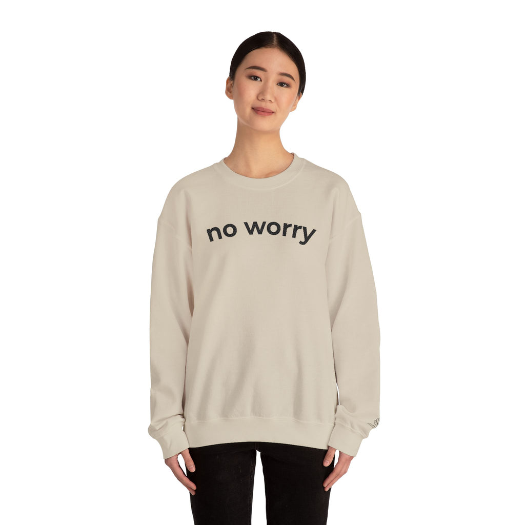 No Worry Crewneck Sweatshirt