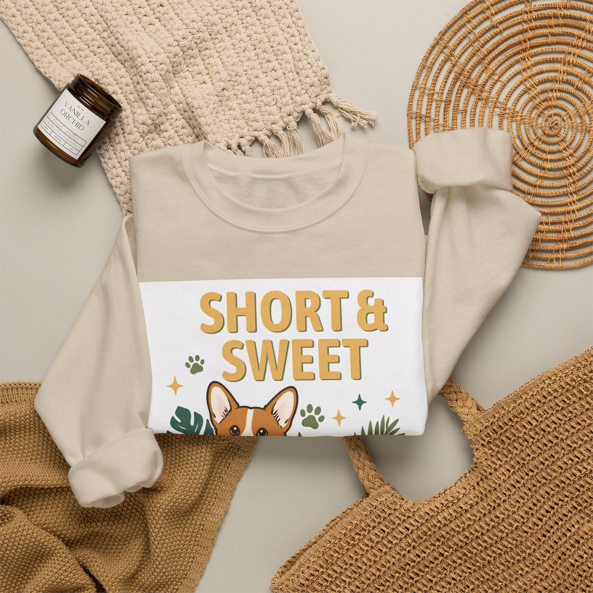 Short & Sweet Corgi Sweatshirt