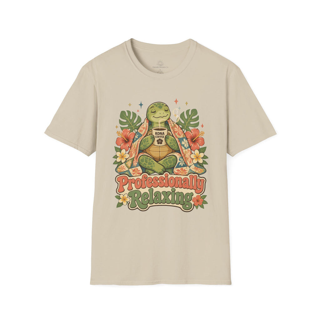 Professionally Relaxing Turtle T-Shirt