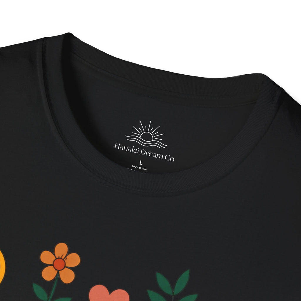 Kind People Change the World T-Shirt | Peace Flower Heart Rose Hands