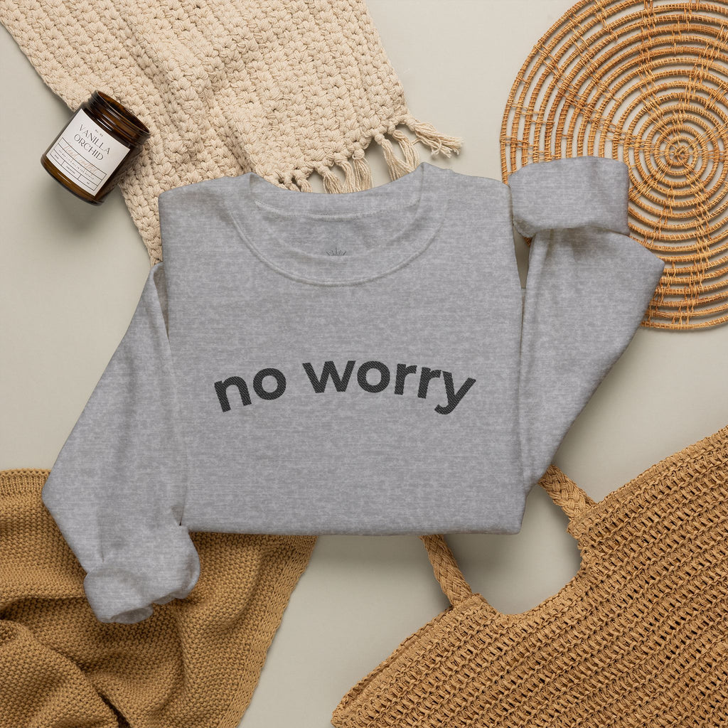 No Worry Crewneck Sweatshirt