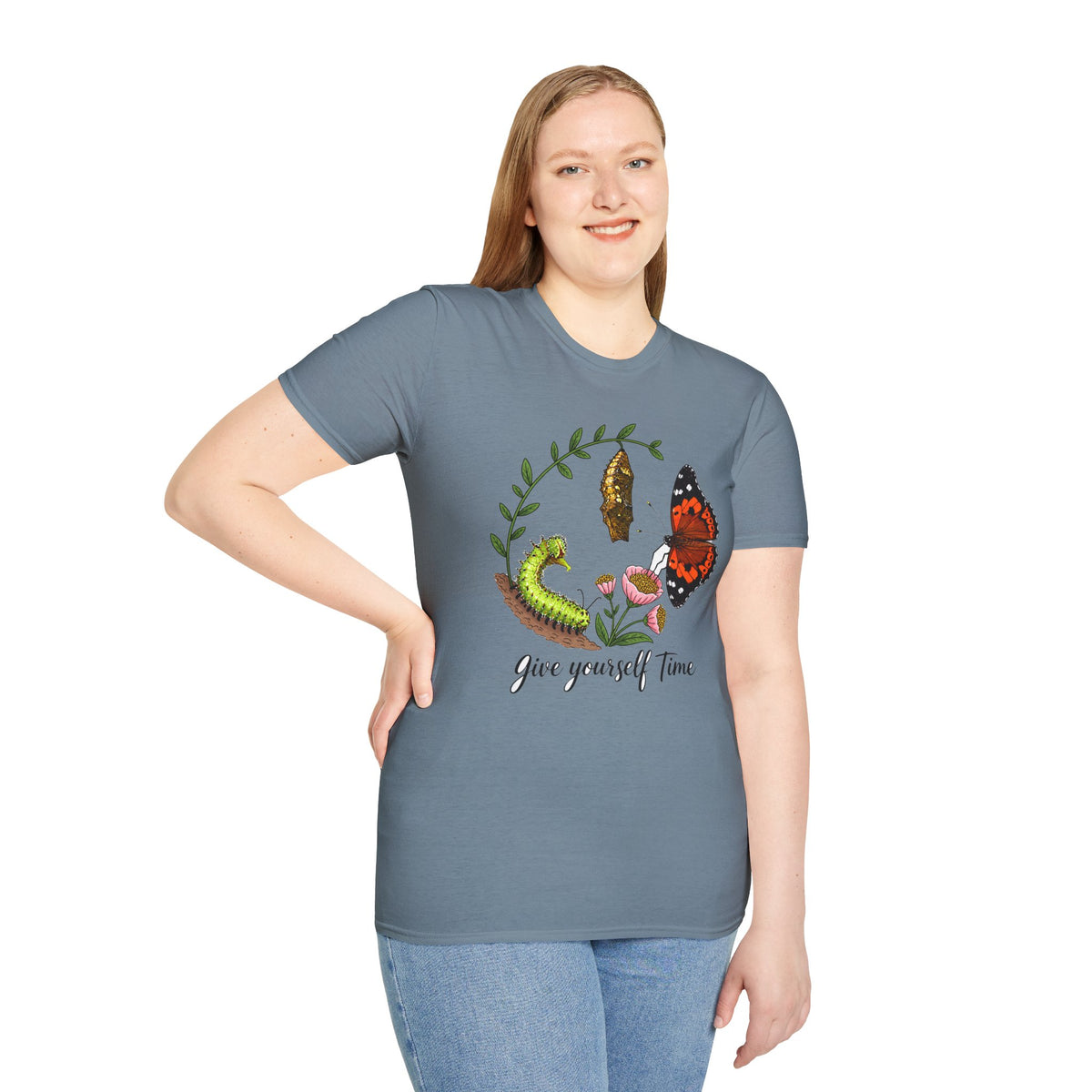 Give Yourself Time Kamehemeha Butterfly Transformation T-Shirt