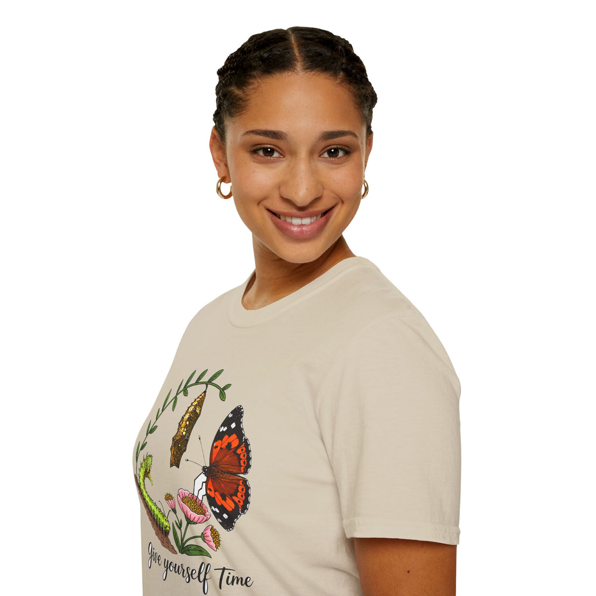 Give Yourself Time Kamehemeha Butterfly Transformation T-Shirt