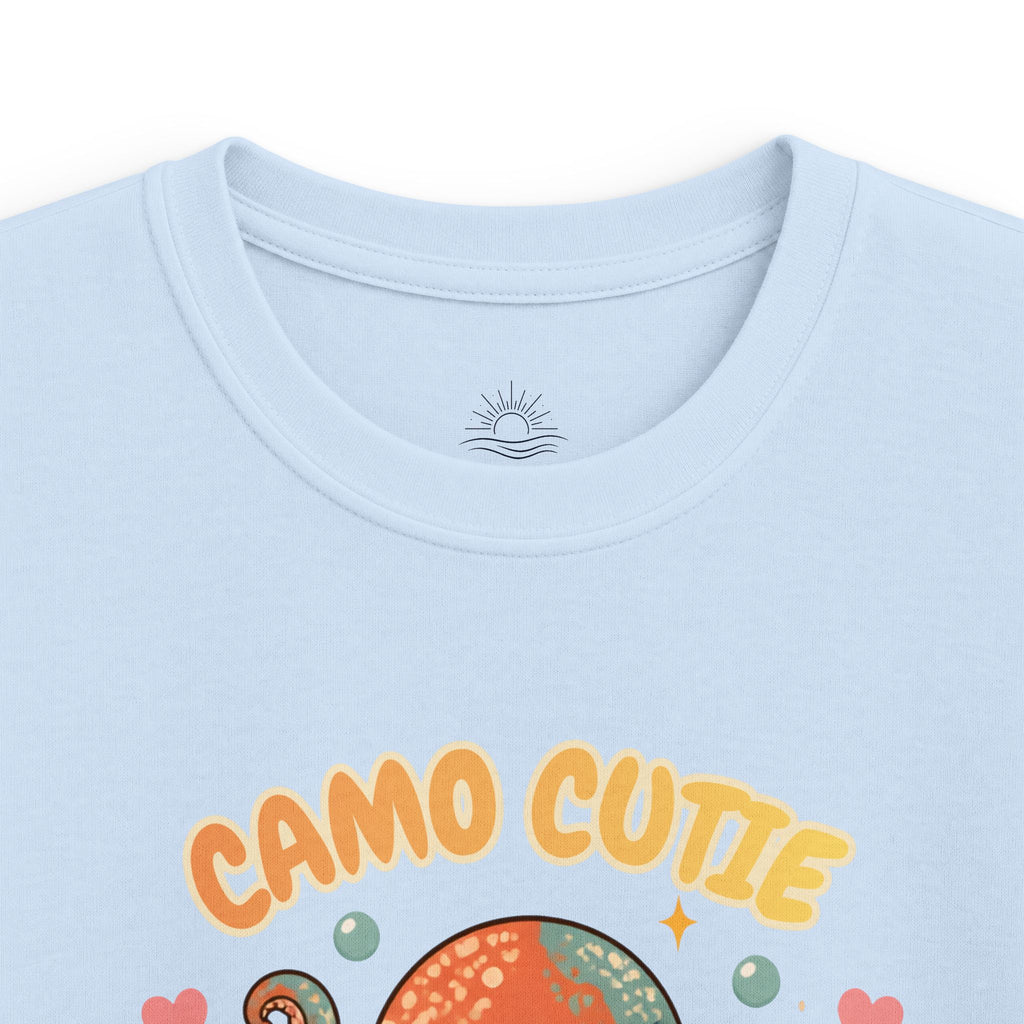 Kids “Camo Cutie” Octopus Graphic Tee – Hawaiian He‘e