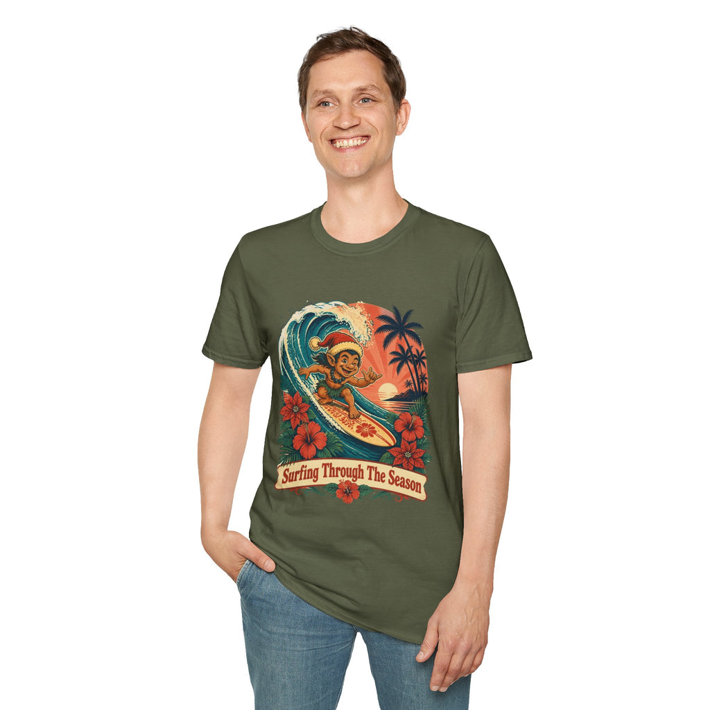 Menehune Surfing Through the Season T-Shirt