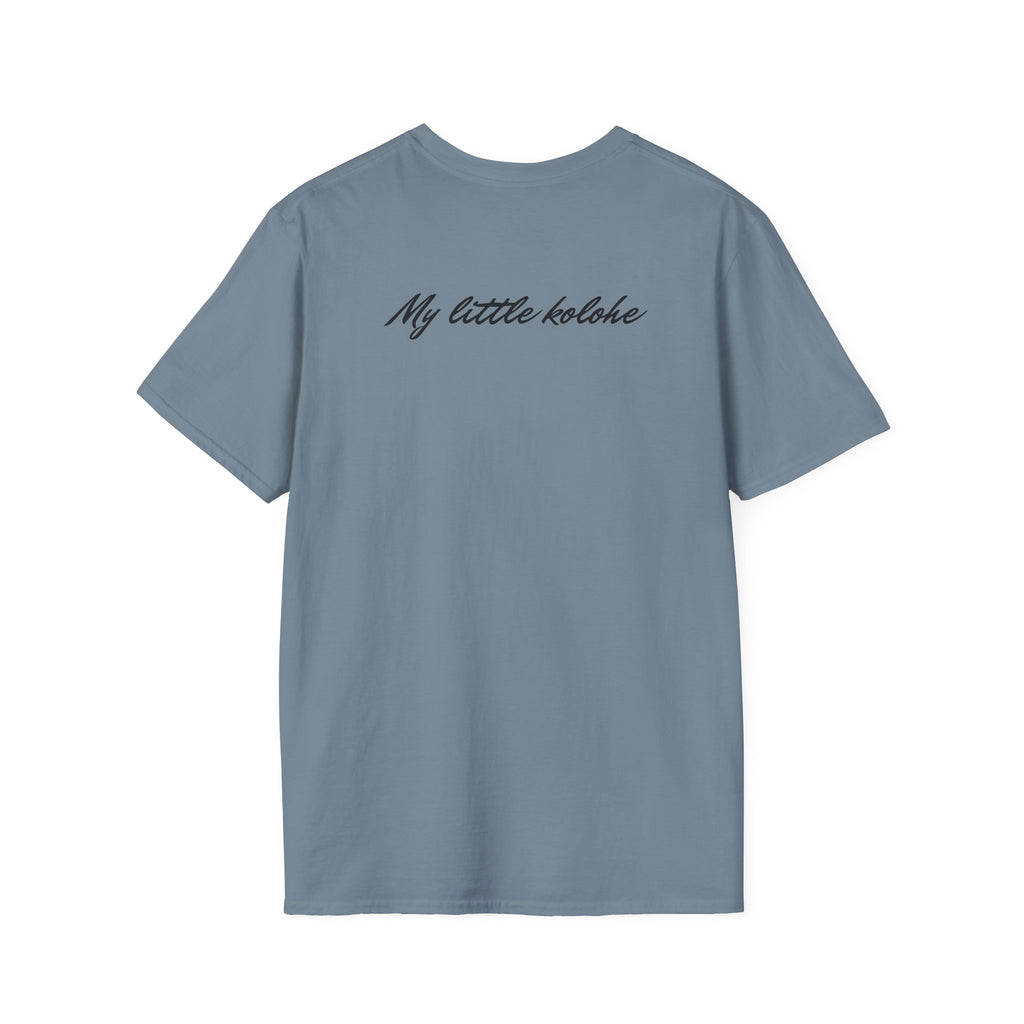 Personalized Pet Photo Polaroid Tee – Floral Frame, Custom Name