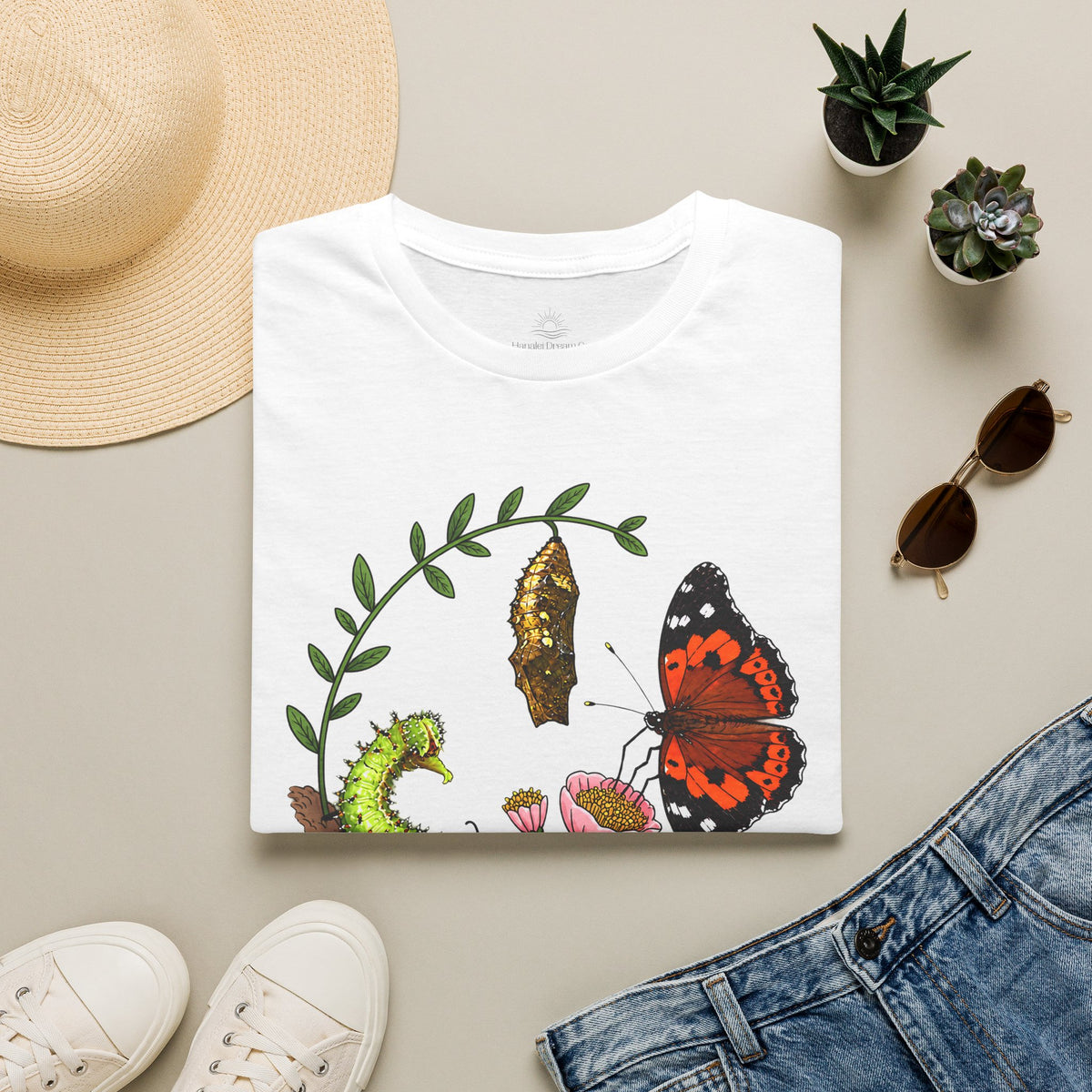 Give Yourself Time Kamehemeha Butterfly Transformation T-Shirt