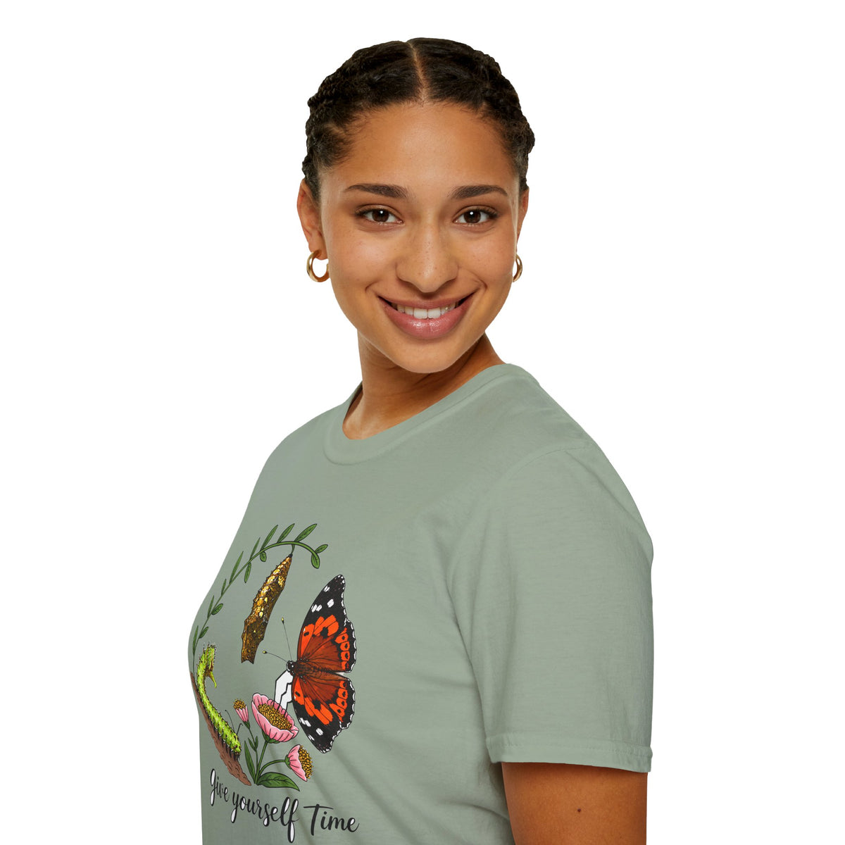 Give Yourself Time Kamehemeha Butterfly Transformation T-Shirt