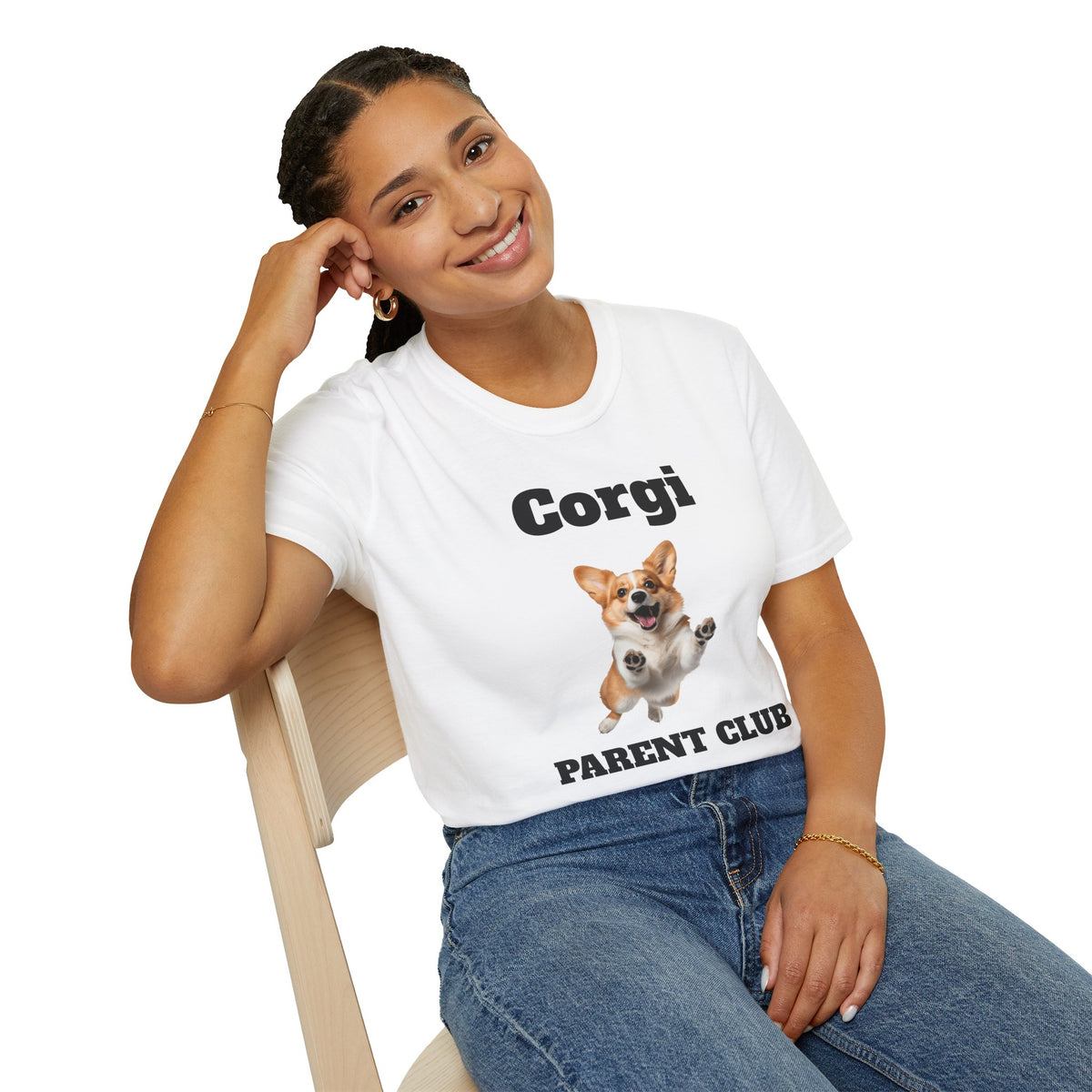 Custom Pet Parent Tee – Personalized Photo & Breed Text