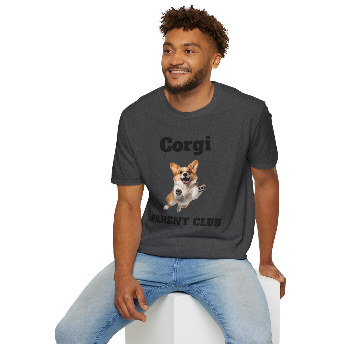 Custom Pet Parent Tee – Personalized Photo & Breed Text