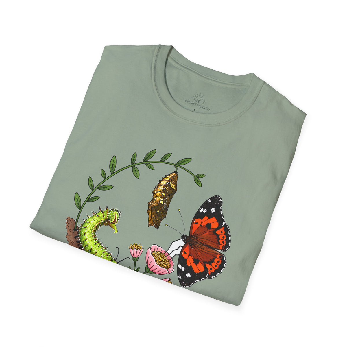Give Yourself Time Kamehemeha Butterfly Transformation T-Shirt