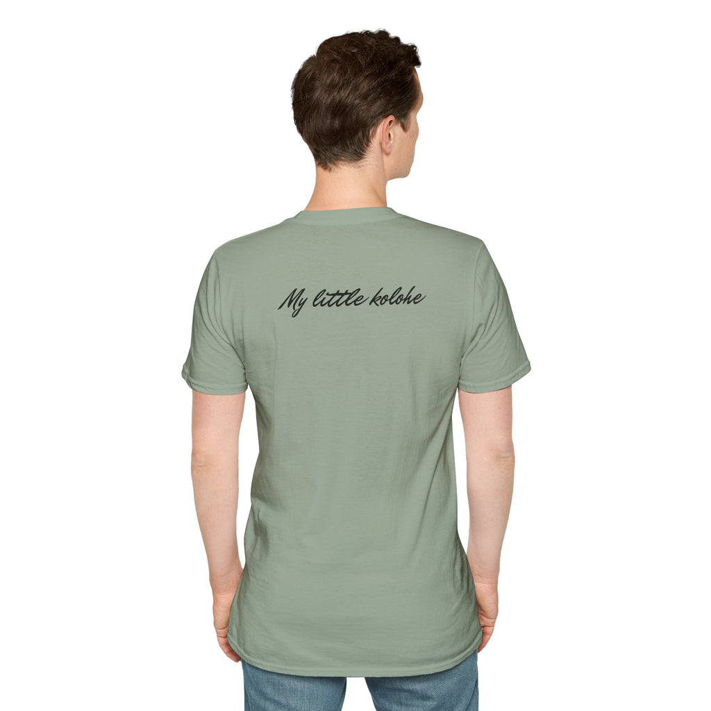 Personalized Pet Photo Polaroid Tee – Floral Frame, Custom Name