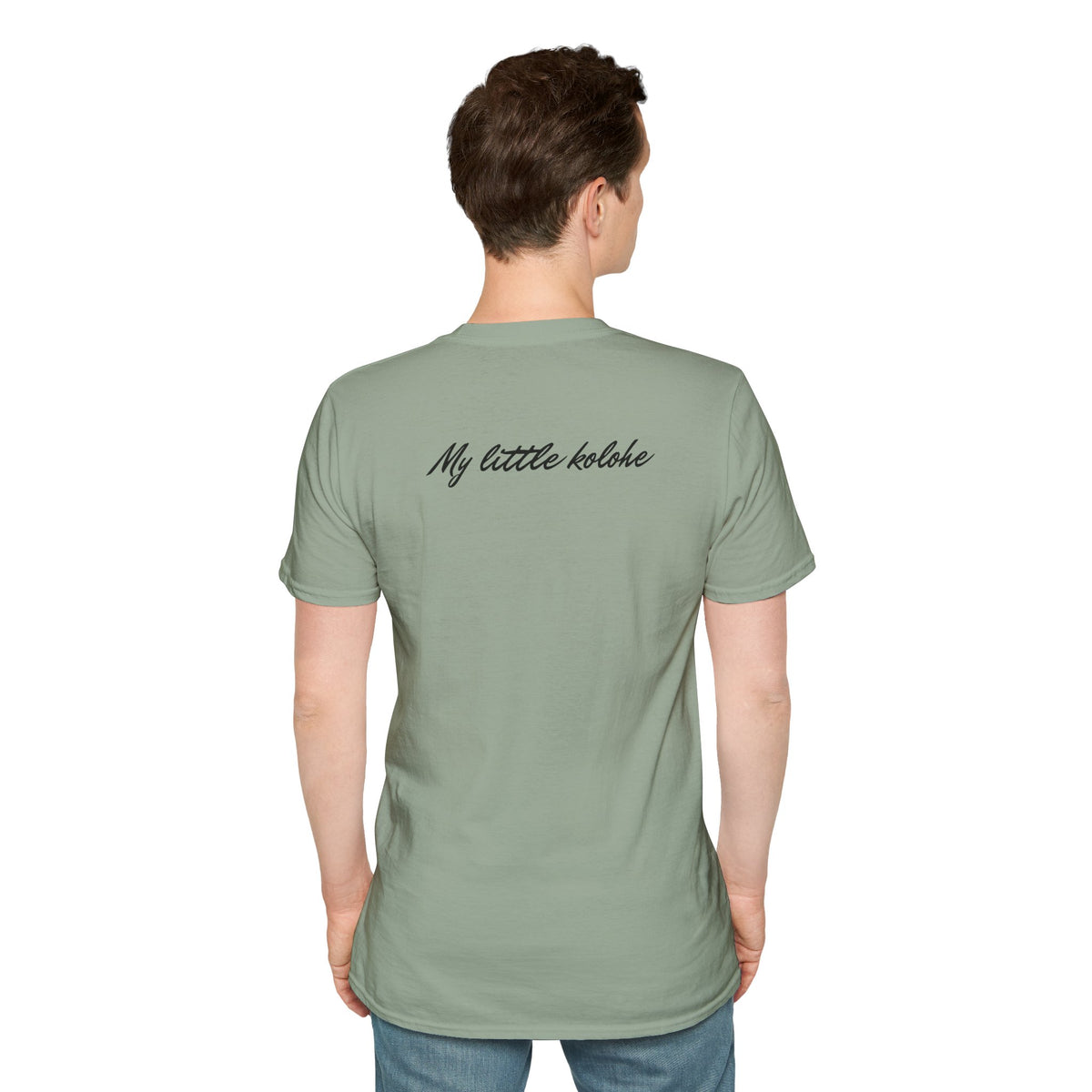 Personalized Pet Photo Polaroid Tee – Floral Frame, Custom Name
