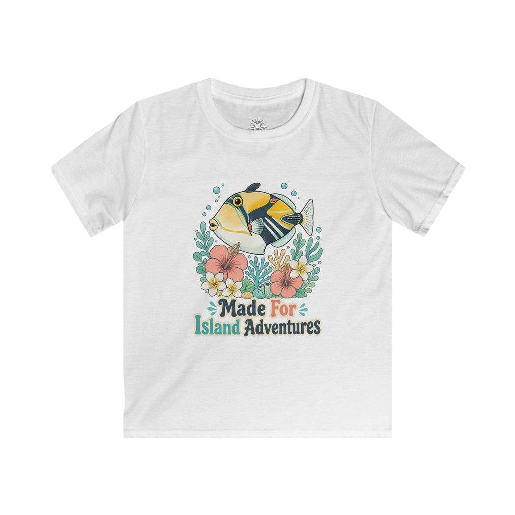 Kids “Island Adventures” Humuhumunukunukuāpuaʻa Fish Tee