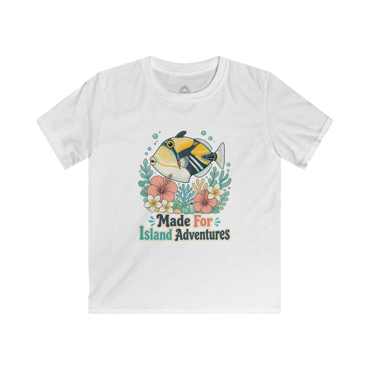 Kids “Island Adventures” Humuhumunukunukuāpuaʻa Fish Tee