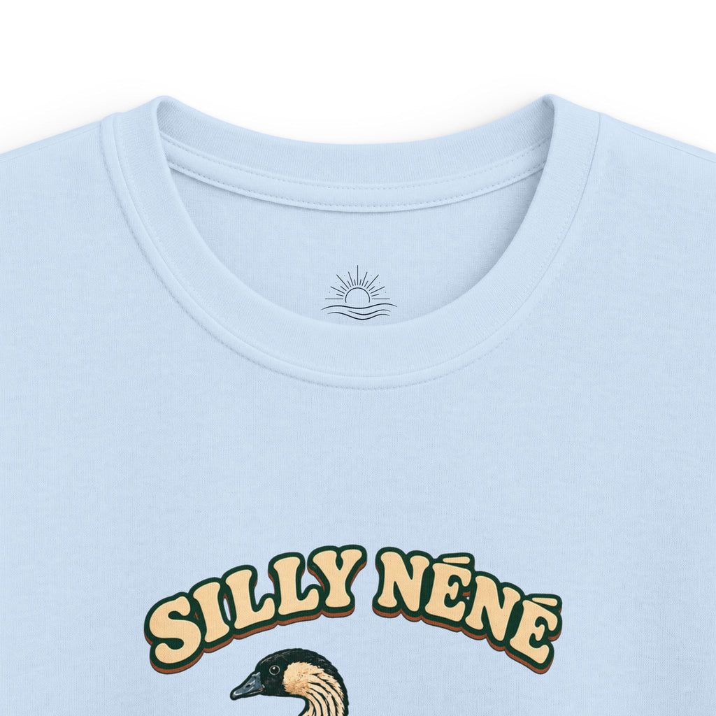 Silly Nēnē Surf Club Kids Christmas Tee – Hawaiian Goose Holiday Shirt