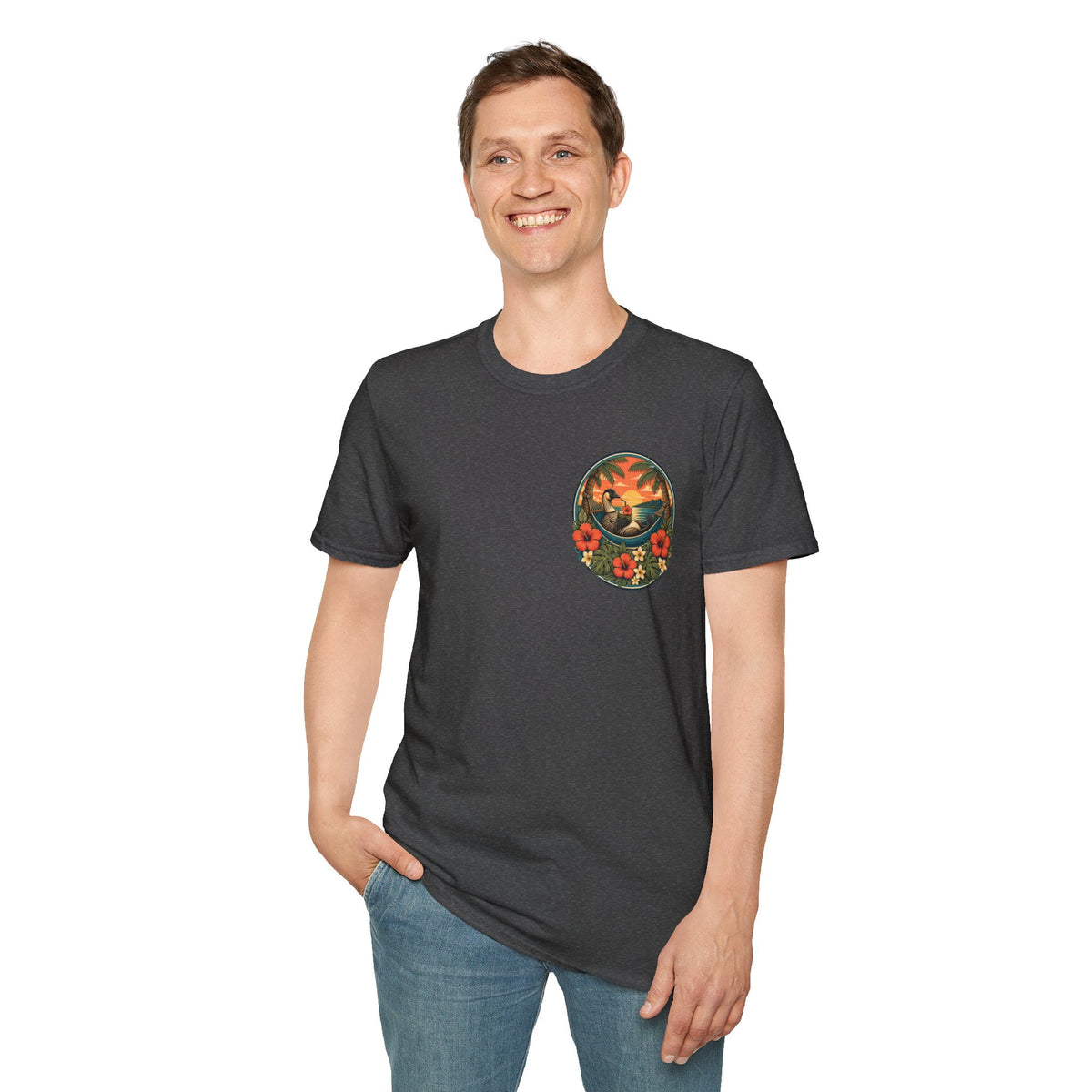 Silly Goose Surf Club Shirt – Retro Hawaiian Nēnē