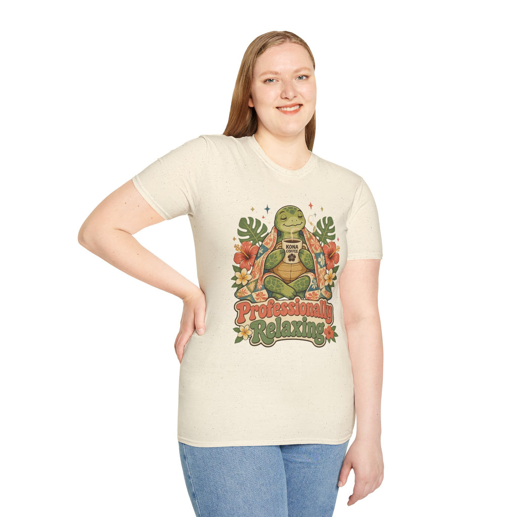 Professionally Relaxing Turtle T-Shirt