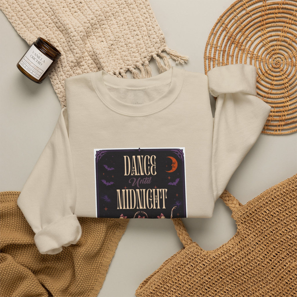 Dance at Midnight Halloween Sweatshirt – Ballet Skeletons