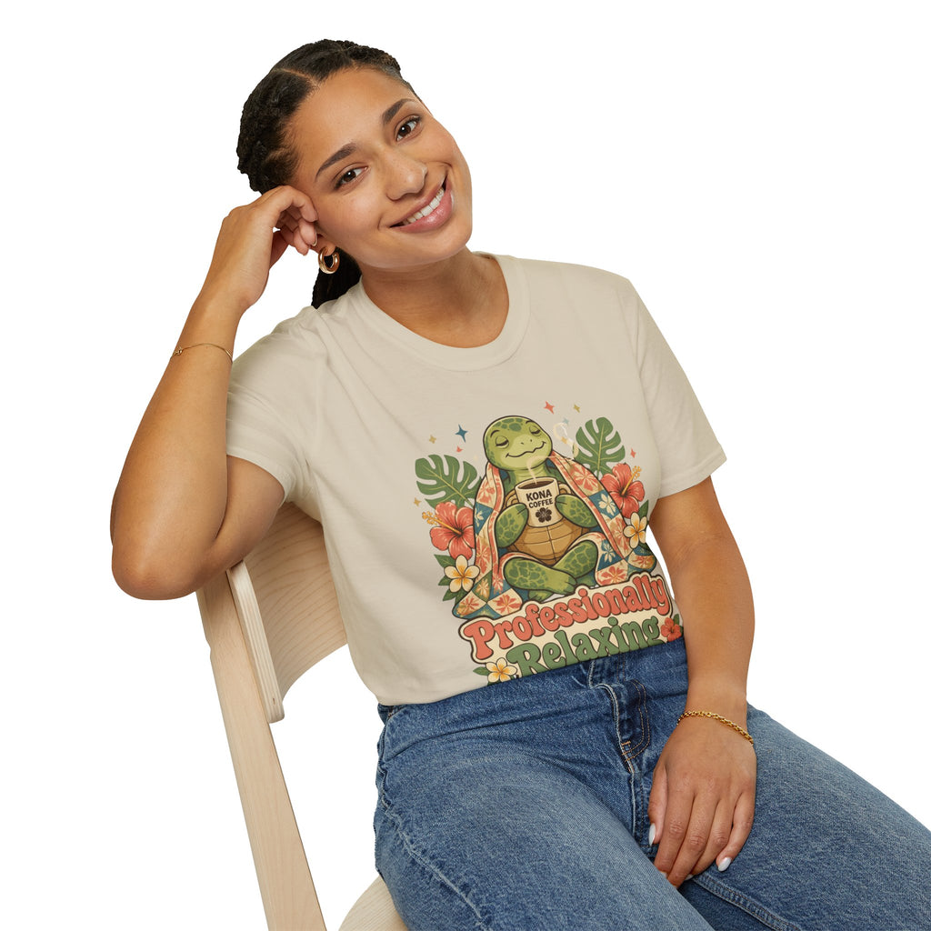 Professionally Relaxing Turtle T-Shirt