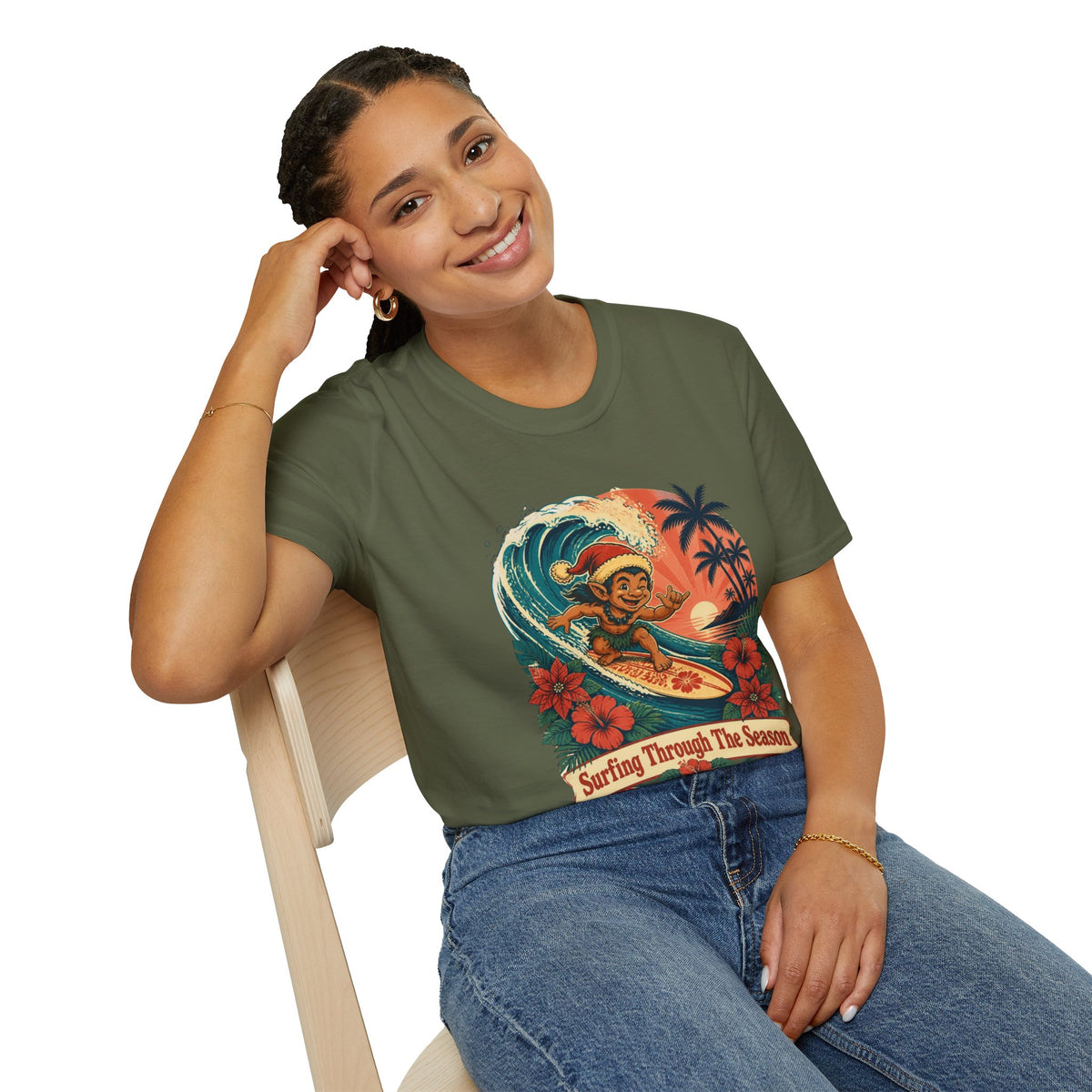 Menehune Surfing Through the Season T-Shirt