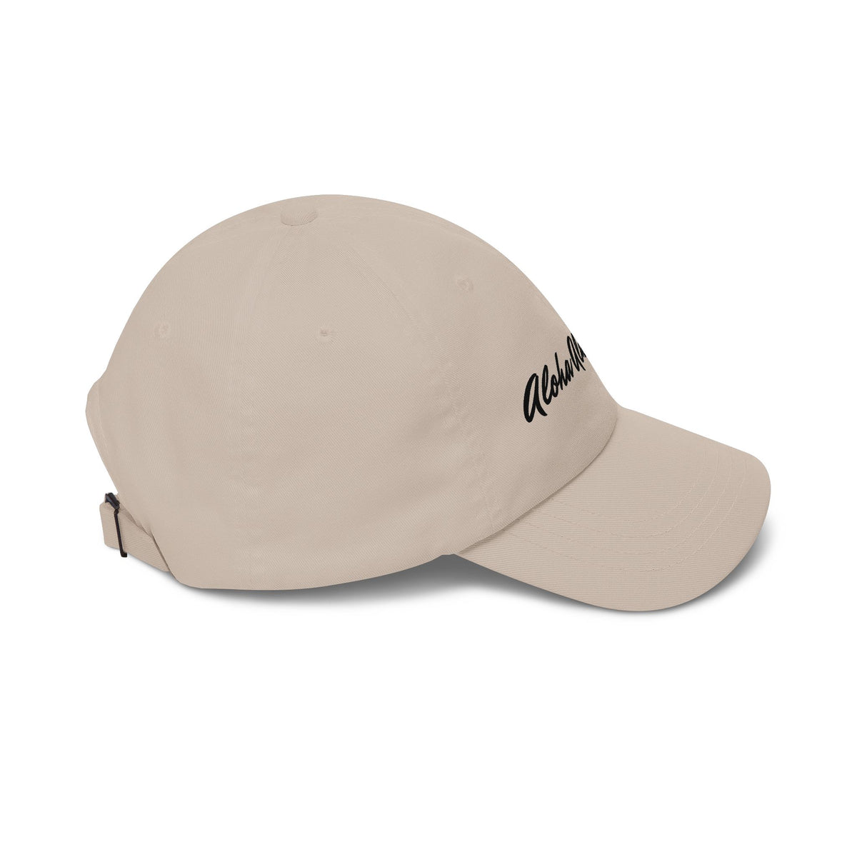 Aloha Always Dad Cap — Hawaiian Skeleton Shaka Hat
