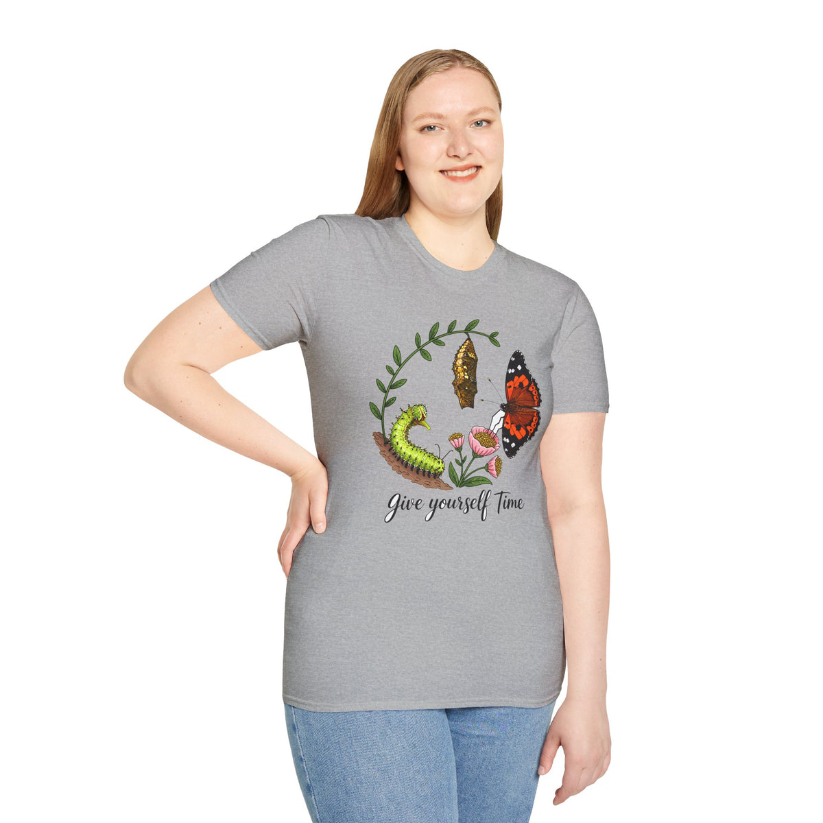 Give Yourself Time Kamehemeha Butterfly Transformation T-Shirt