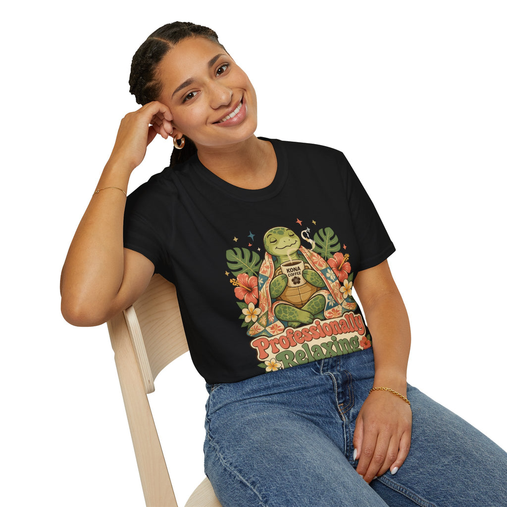 Professionally Relaxing Turtle T-Shirt