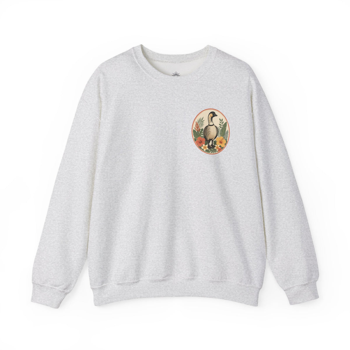 Vintage Goose Floral Crewneck – “Chaos Persists” Design