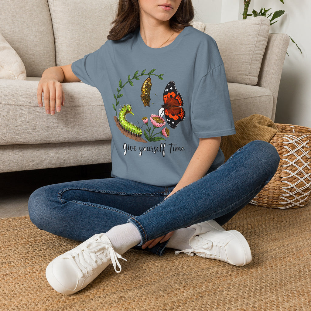 Give Yourself Time Kamehemeha Butterfly Transformation T-Shirt