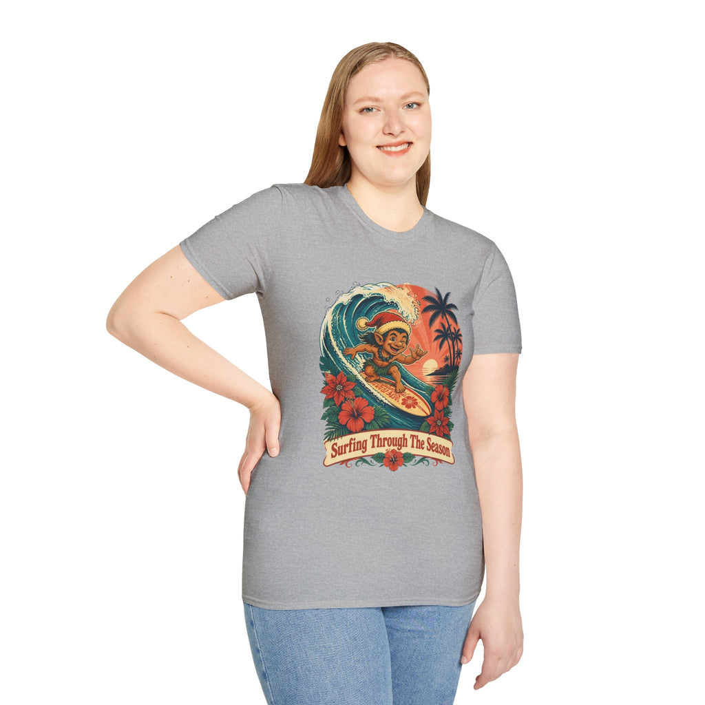 Menehune Surfing Through the Season T-Shirt