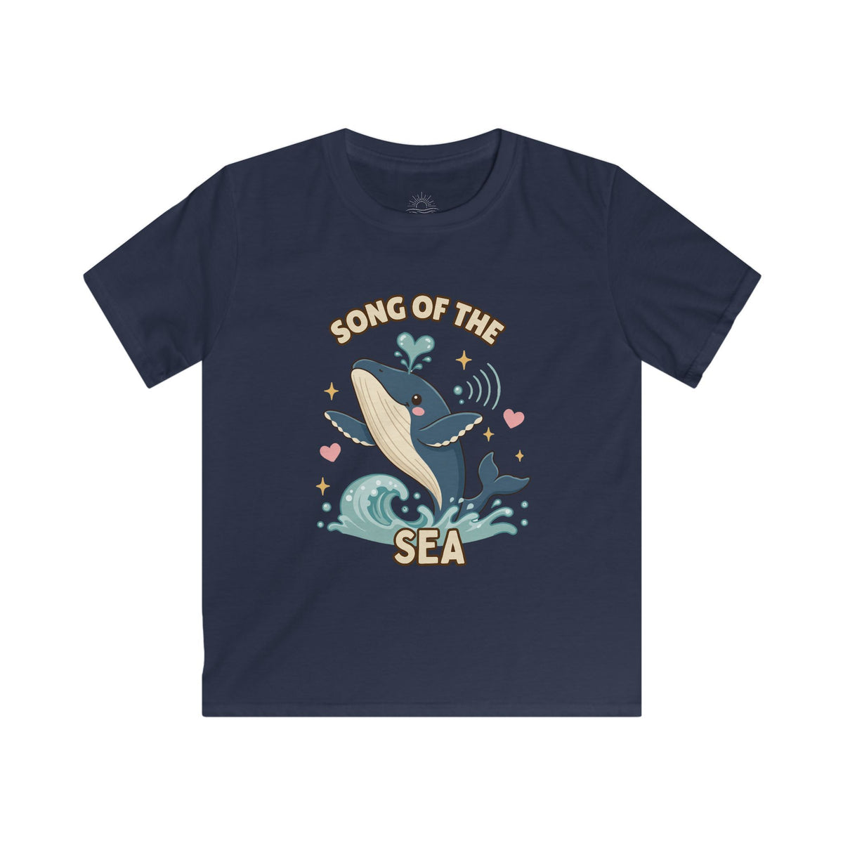 Kids “Song of the Sea” Whale Graphic Tee