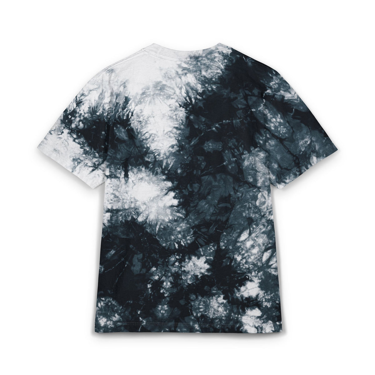 Embroidered "Dead Tired" Tie-Dye Spiral T-Shirt
