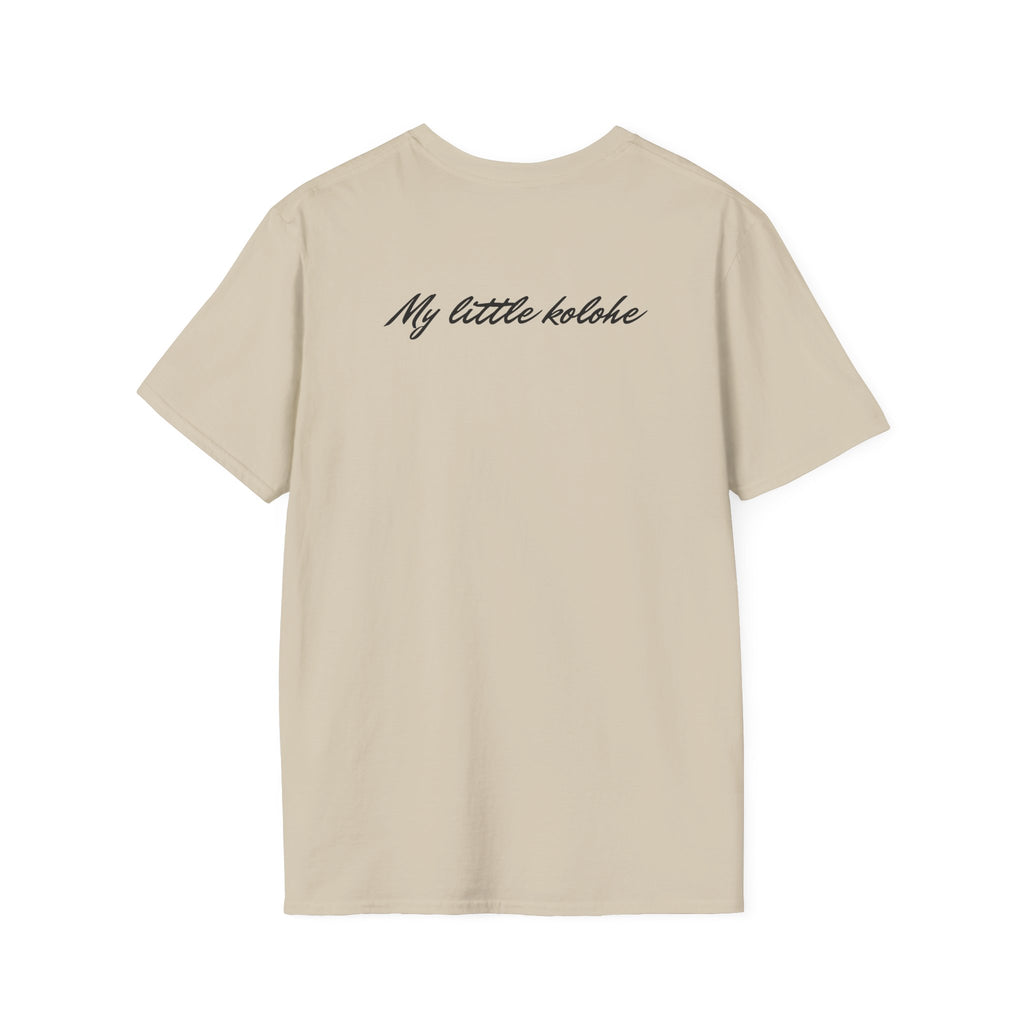 Personalized Pet Photo Polaroid Tee – Floral Frame, Custom Name