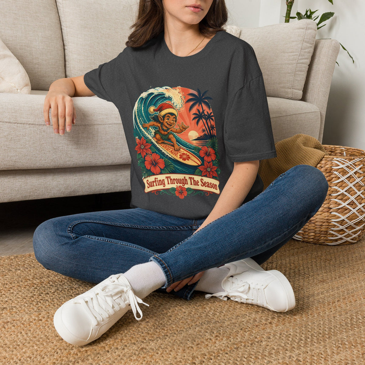 Menehune Surfing Through the Season T-Shirt