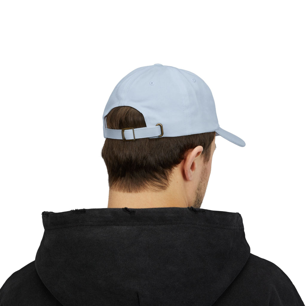 Aloha Always Dad Cap — Hawaiian Skeleton Shaka Hat