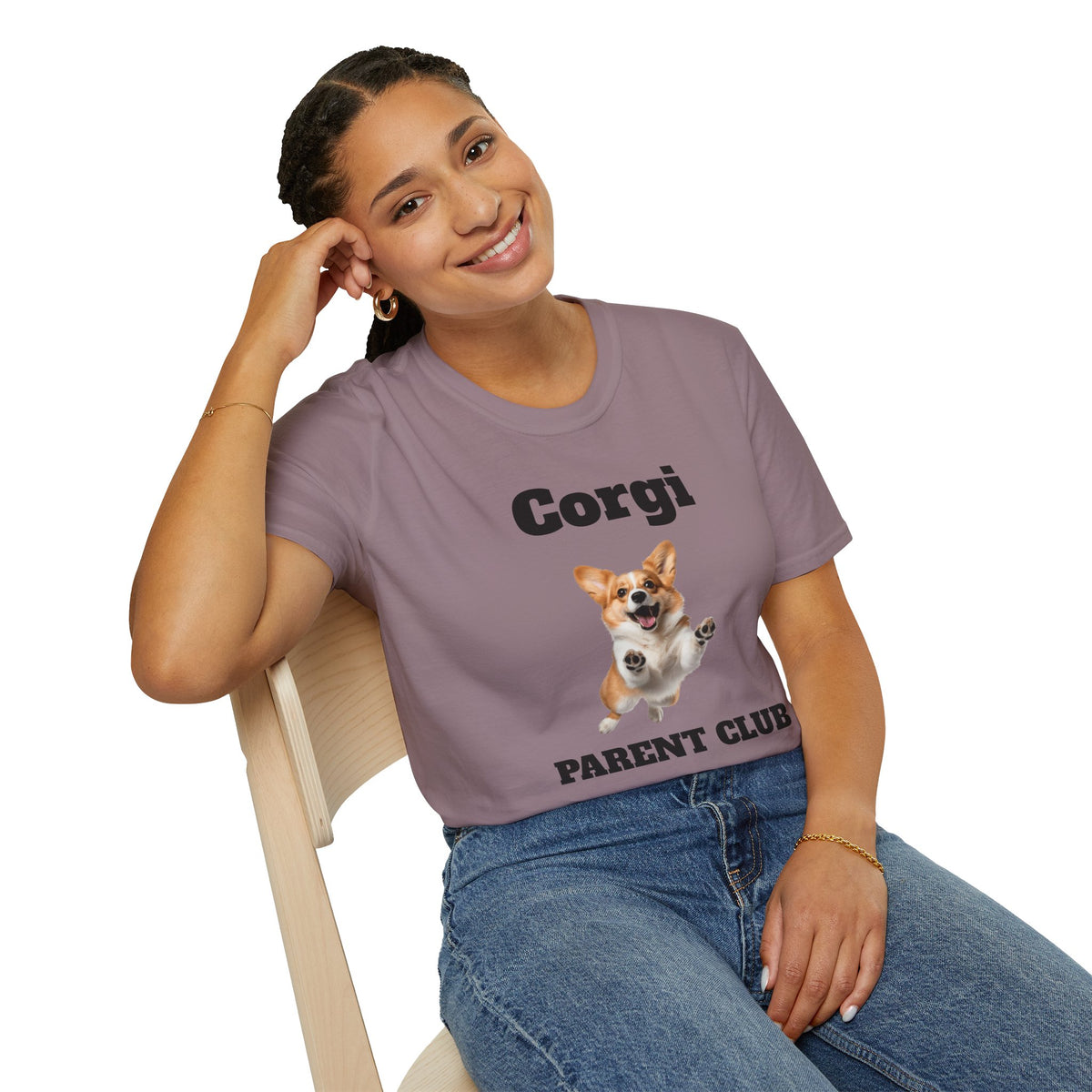 Custom Pet Parent Tee – Personalized Photo & Breed Text